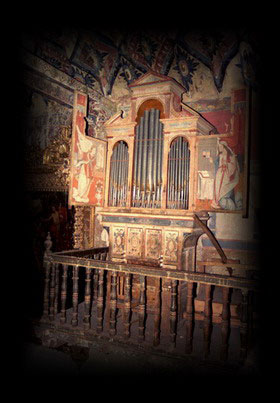 Órgano de la Epístola - Iglesia de Andahuaylillas (Cusco - Perú)
